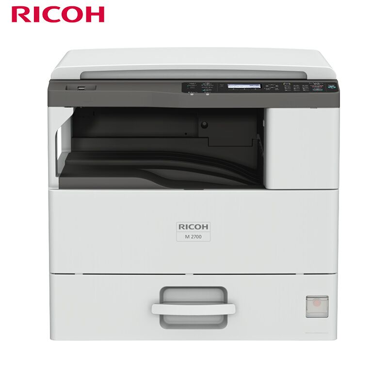 理光(ricoh)复印机 m 2700 a3 黑白 27页/分钟 盖板 单纸盒(载体预装